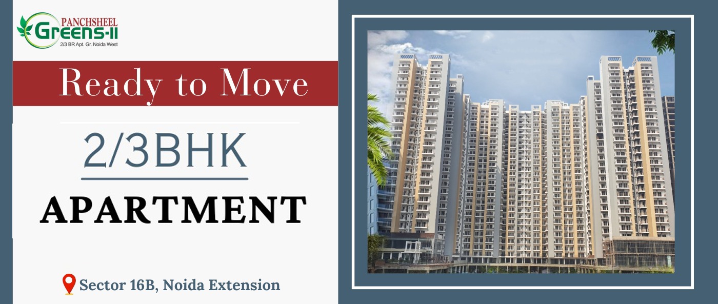 Panchsheeel Greens 2 Banner