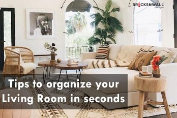 Smart Solutions to Quickly Organize Your Living Room