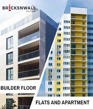Difference between builder floor, flats and apartment