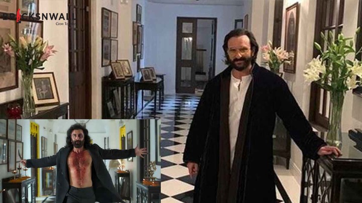 A Inside Tour of Saif Ali Khan Pataudi Palace : In Animal Movie