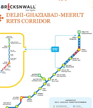 Delhi Meerut RRTX Rapid X - Namo Bharat : Route , Fare