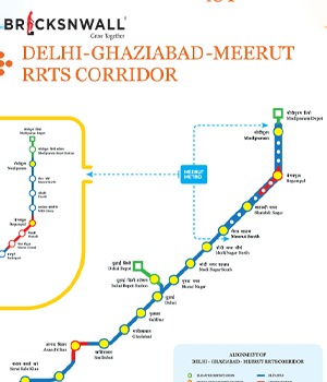 Delhi Meerut RRTX Rapid X - Namo Bharat : Route , Fare