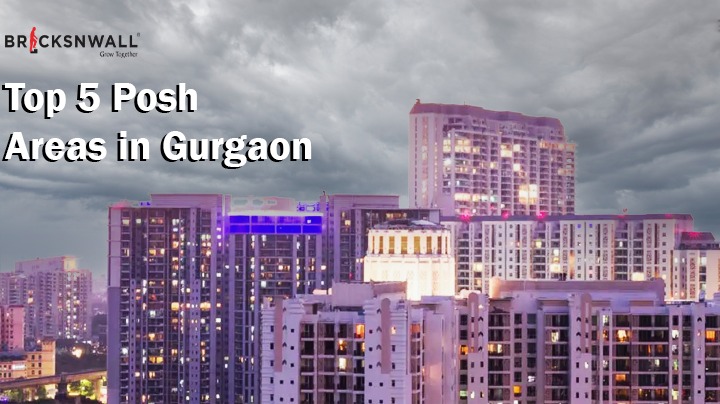 Top 5 posh areas in Gurgaon