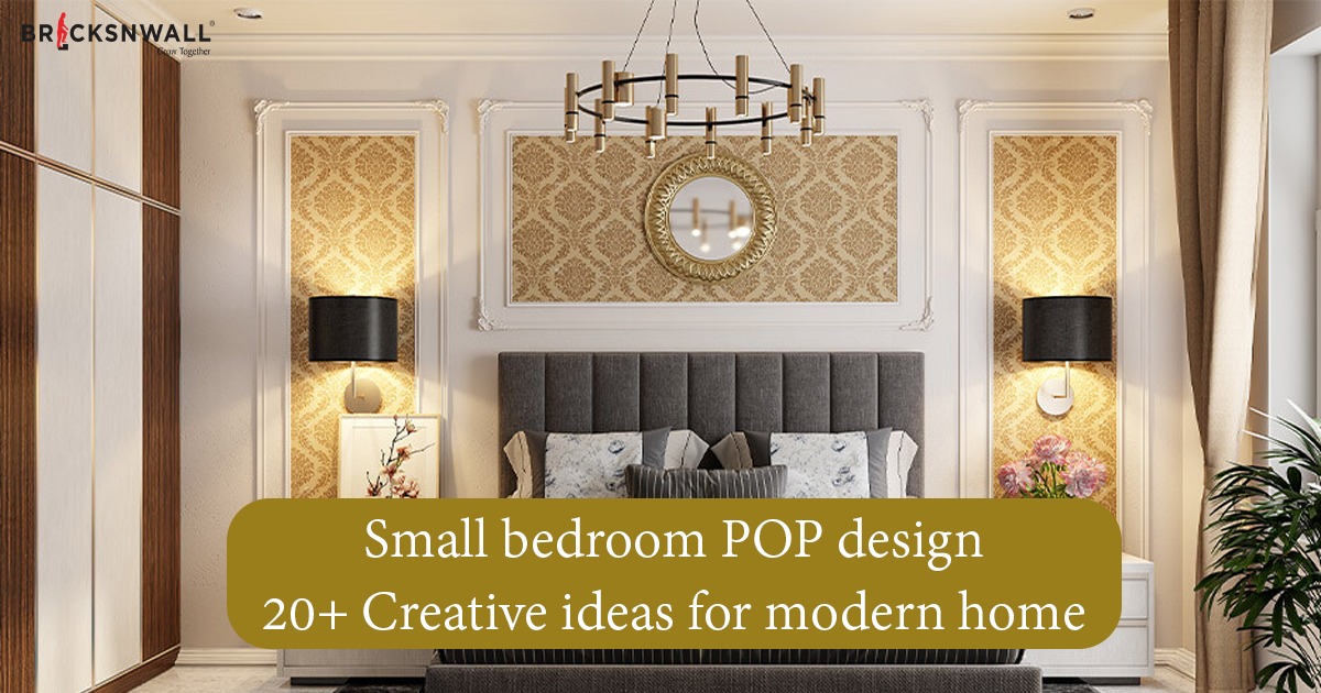 Small bedroom POP design: 20+ Creative ideas for modern home