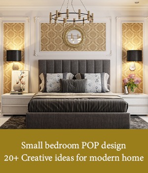 Small bedroom POP design: 20+ Creative ideas for modern home