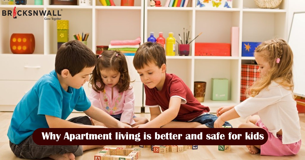 Why Apartment living is better and safe for kids