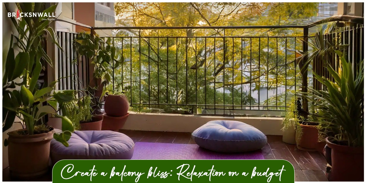 Create a balcony bliss: Relaxation on a budget