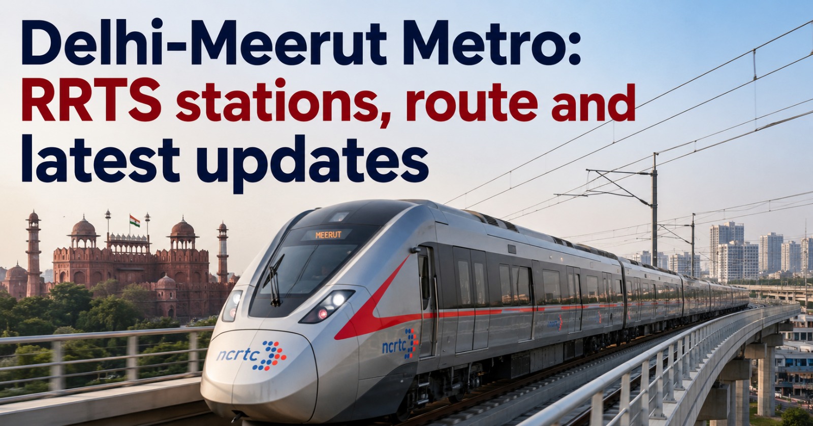 Delhi-Meerut Metro: RRTS stations, route and latest updates