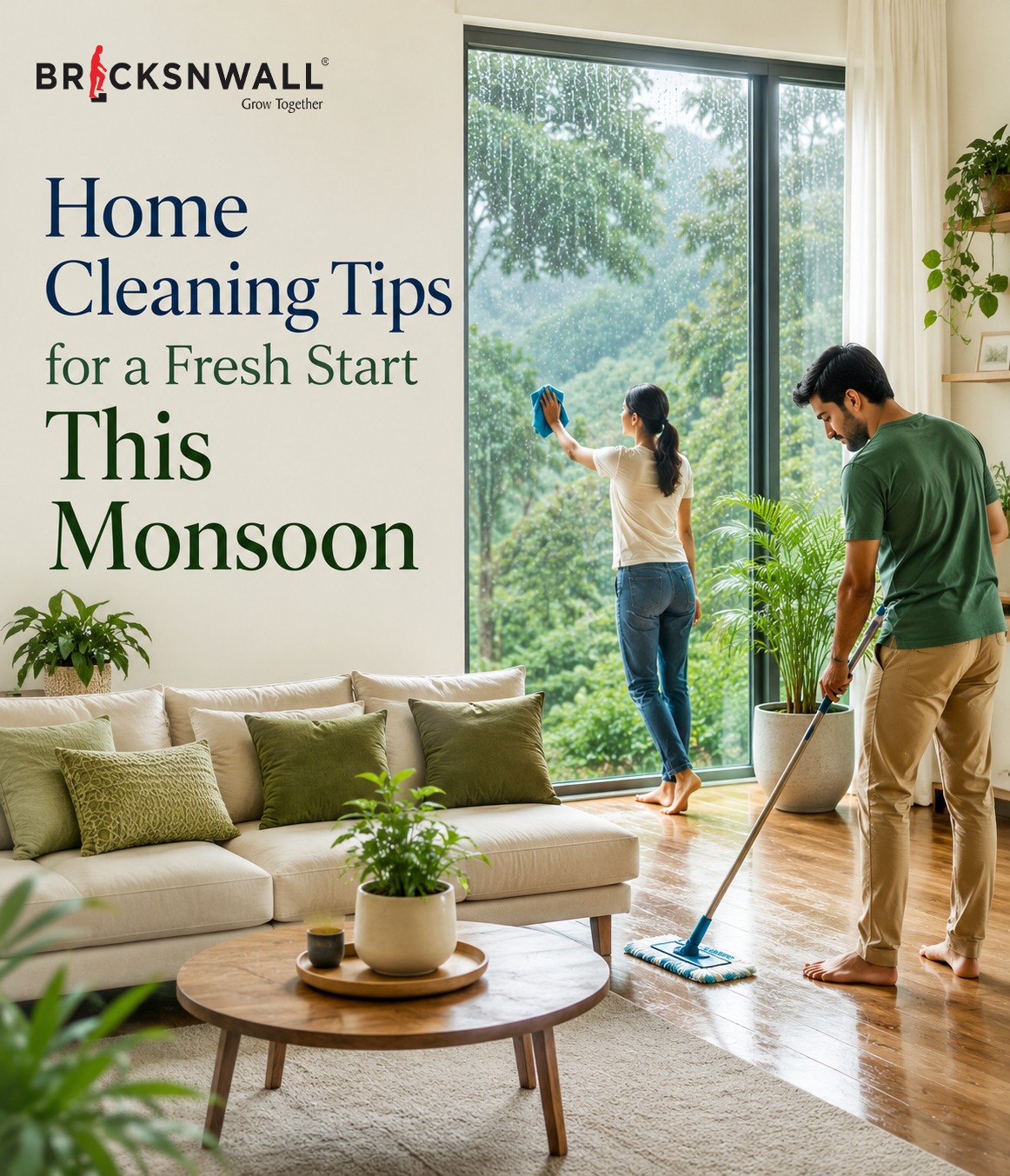 Home Cleaning Tips for a Fresh Start This Monsoon