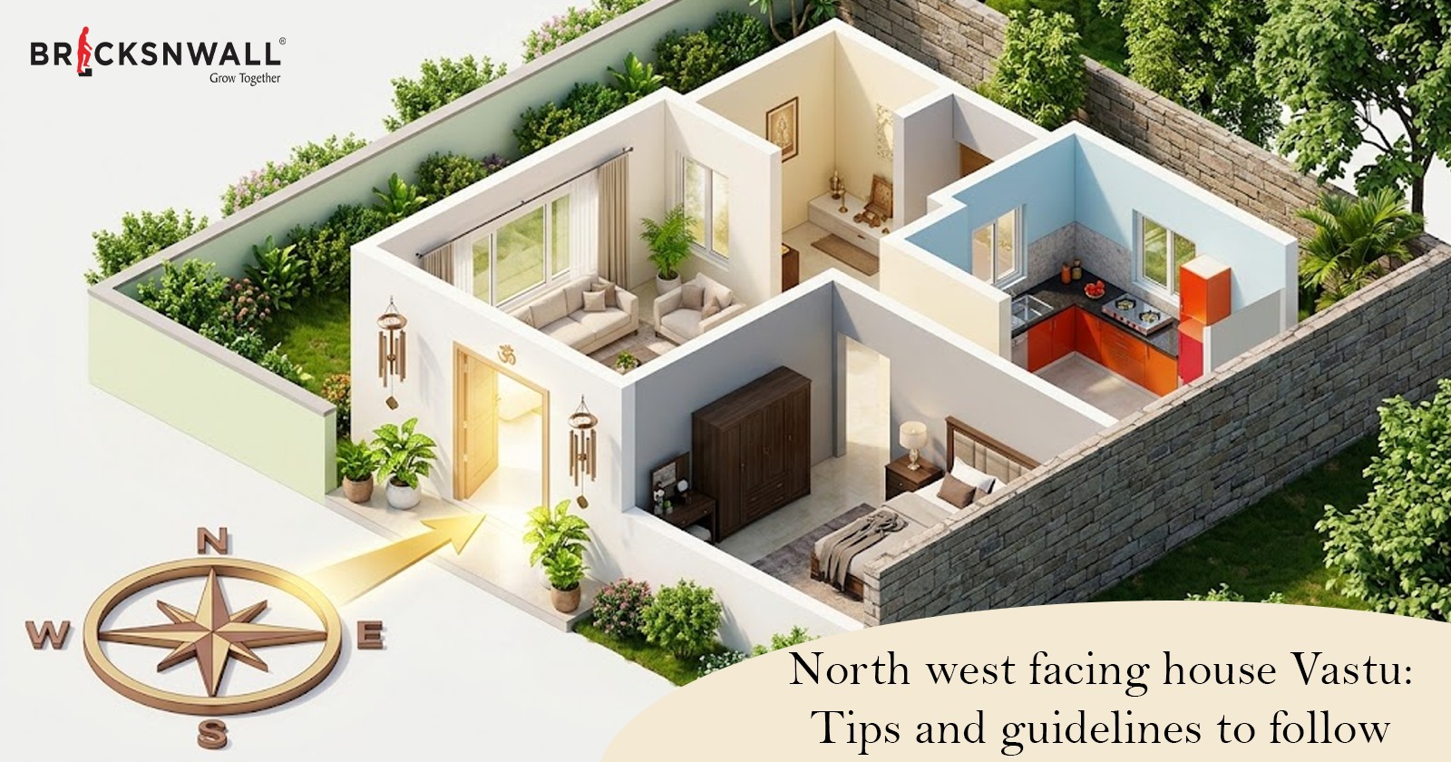 North west facing house Vastu: Tips and guidelines to follow