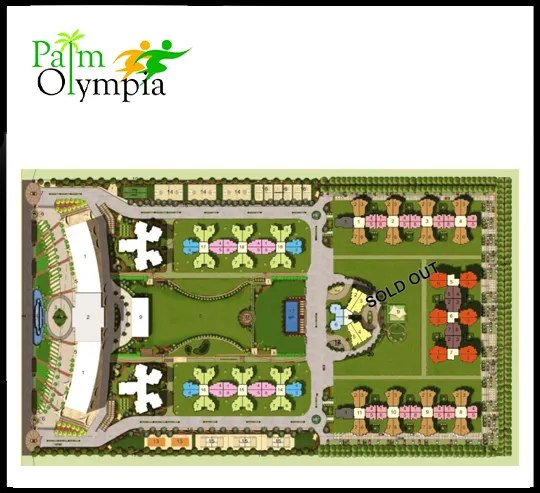 Palm Olympia Site Map