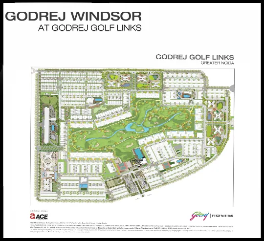 Godrej Windsor Site map