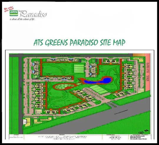 ATS Greens Paradiso Site map