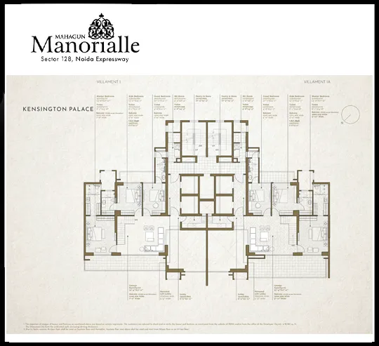 mahagun manorialle floor plan 2