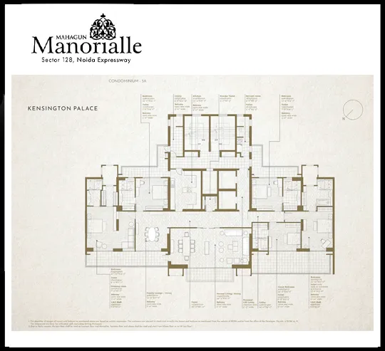 mahagun manorialle floor plan 4