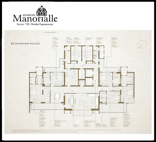 mahagun manorialle floor plan 5