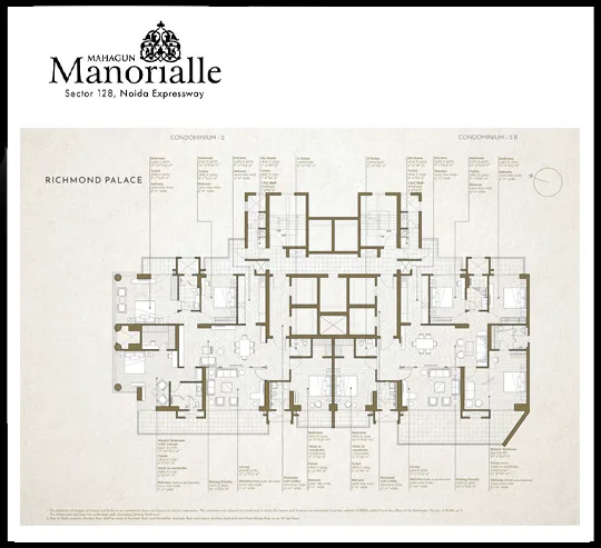 mahagun manorialle floor plan 7