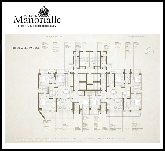 mahagun manorialle floor plan 8