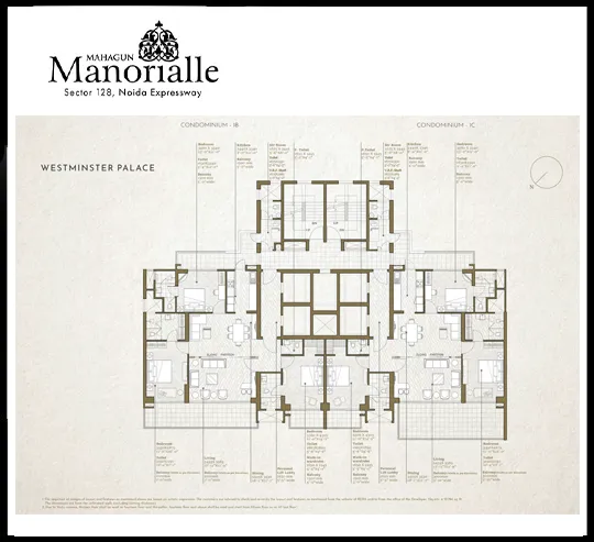mahagun manorialle floor plan 11