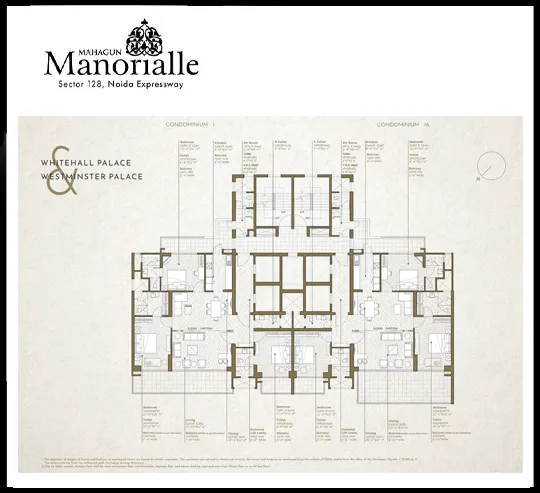 mahagun manorialle floor plan 12