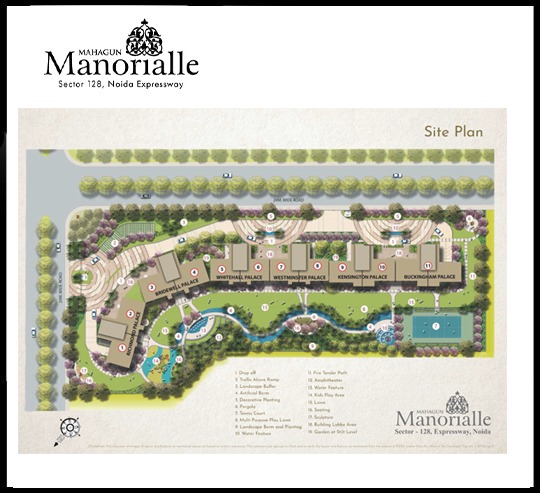 mahagun manorialle site map