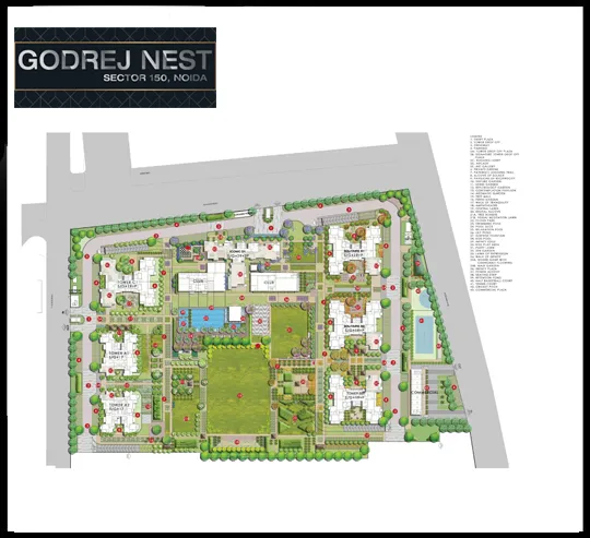 Godrej Nest Site Map