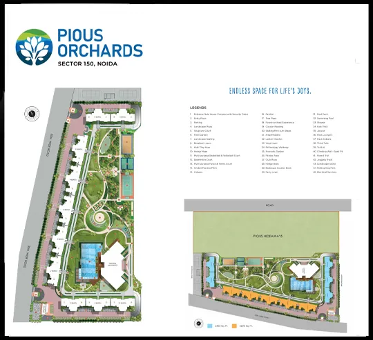 ATS Pious Orchards Site Map