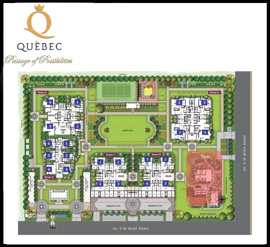 Apex Quebec site map