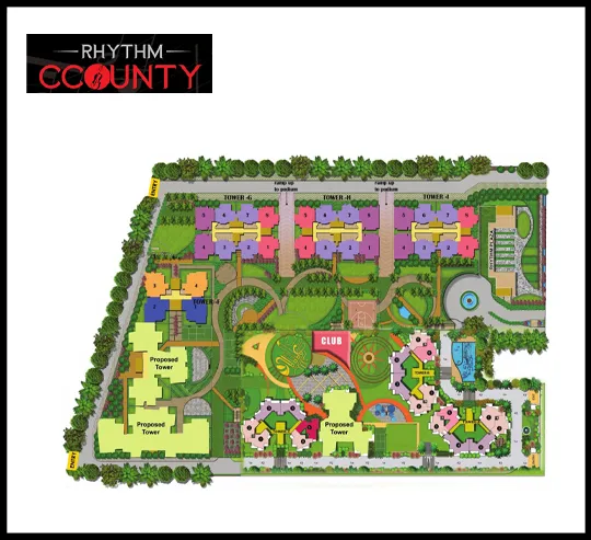 Rhythm CCounty Site Map