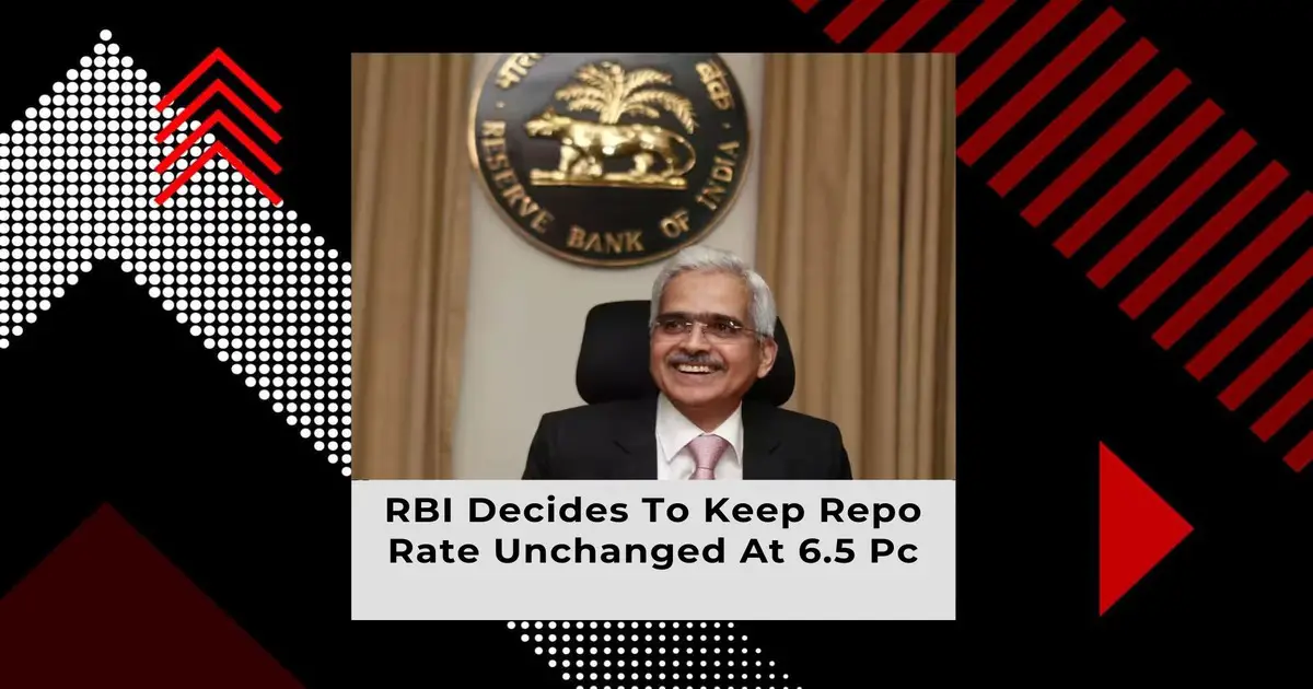 The real estate industry applauds the RBI decision to maintain 6.5% repo rates.
