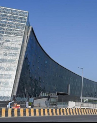 In April, the new admin office for the Noida Authority will open