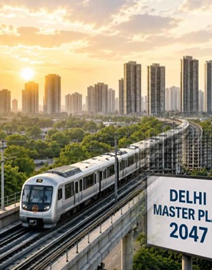 Delhi Master Plan 2047: 40 lakh residences to be built, affordable housing & metro expansion priority with 100+ floor skyscrapers