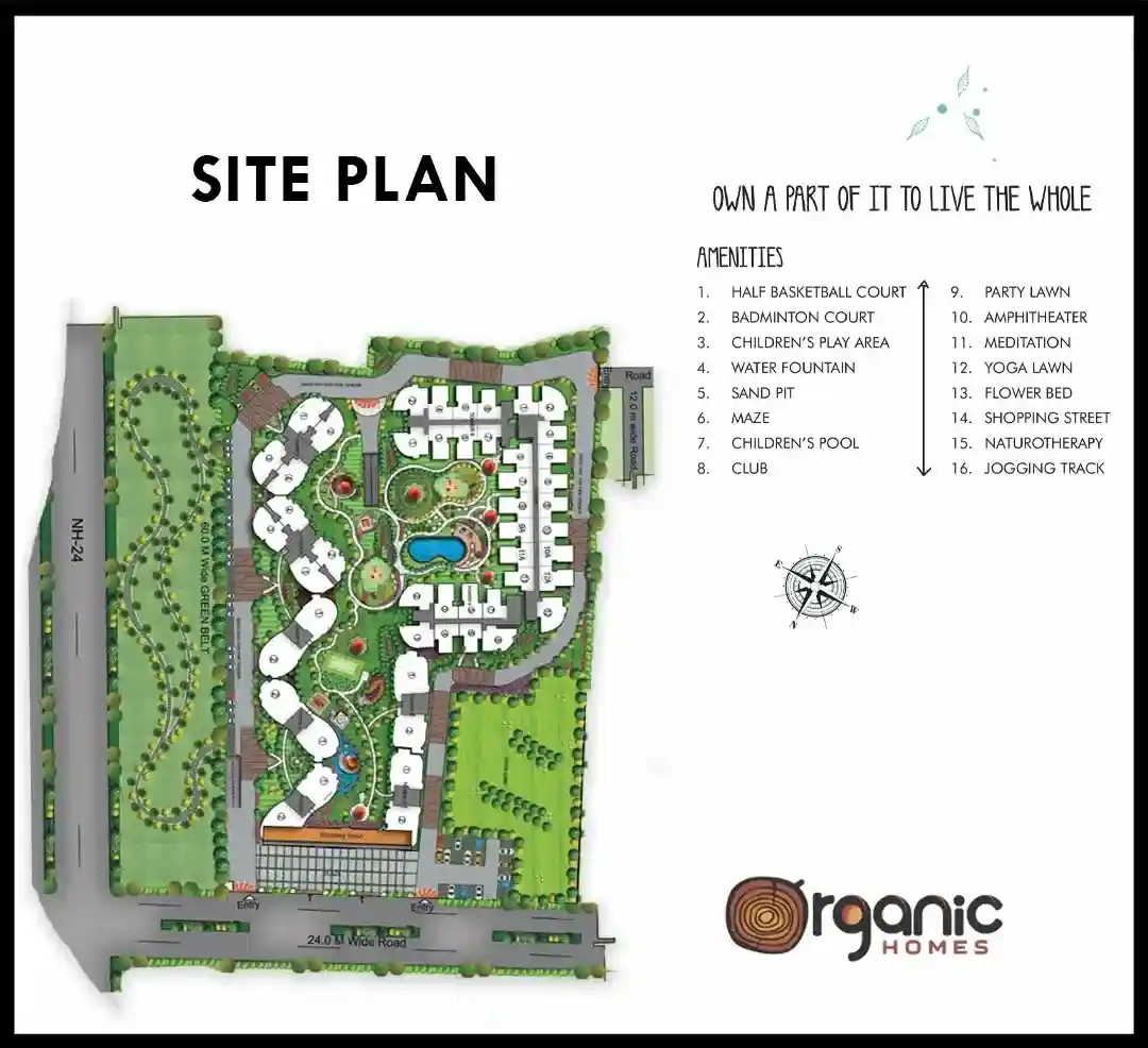 Rise Organic Homes Site map