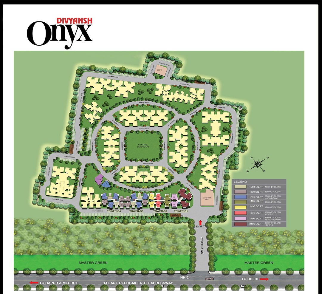 Divyansh Onyx Site map