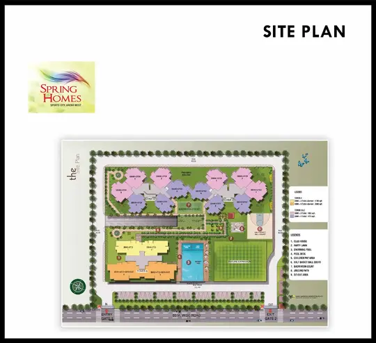 Spring Homes Site map