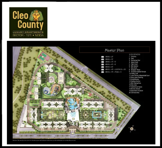 Cleo County Site map