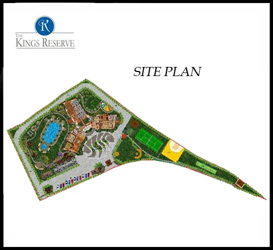 Kailash The Kings Reserve Site map